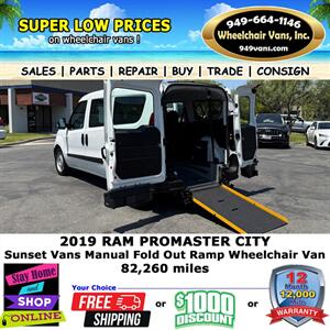 2019 RAM ProMaster City Wheelchair Van   - Photo 2 - Laguna Hills, CA 92653