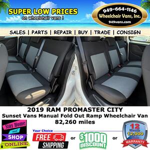 2019 RAM ProMaster City Wheelchair Van   - Photo 11 - Laguna Hills, CA 92653
