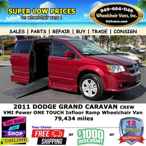 2011 Dodge Grand Caravan Wheelchair Van Minivan