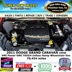 2011 Dodge Grand Caravan Wheelchair Van   - Photo 14 - Laguna Hills, CA 92653