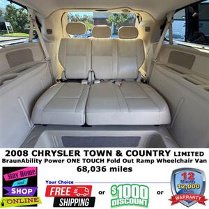 2008 Chrysler Town and Country Limited Wheelchair Van - Photo 12 - Laguna Hills, CA 92653