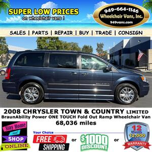 2008 Chrysler Town and Country Limited Wheelchair Van - Photo 6 - Laguna Hills, CA 92653