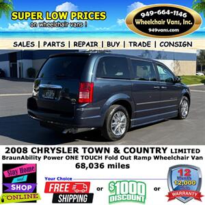 2008 Chrysler Town and Country Limited Wheelchair Van - Photo 7 - Laguna Hills, CA 92653