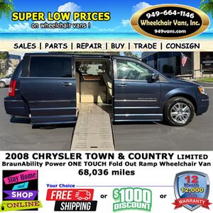 2008 Chrysler Town and Country Limited Wheelchair Van - Photo 3 - Laguna Hills, CA 92653