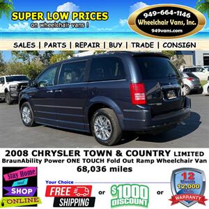 2008 Chrysler Town and Country Limited Wheelchair Van - Photo 10 - Laguna Hills, CA 92653