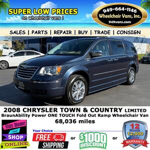 2008 Chrysler Town and Country Limited Wheelchair Van - Photo 8 - Laguna Hills, CA 92653