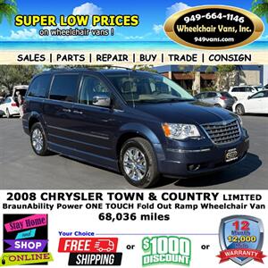2008 Chrysler Town and Country Limited Wheelchair Van - Photo 5 - Laguna Hills, CA 92653