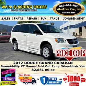 2012 Dodge Grand Caravan SXT Wheelchair Van   - Photo 4 - Laguna Hills, CA 92653