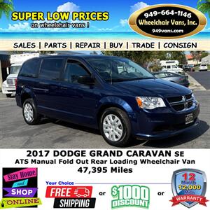 2017 Dodge Grand Caravan SE Wheelchair Van - Photo 7 - Laguna Hills, CA 92653