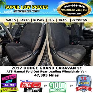 2017 Dodge Grand Caravan SE Wheelchair Van - Photo 13 - Laguna Hills, CA 92653