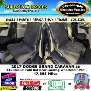 2017 Dodge Grand Caravan SE Wheelchair Van - Photo 14 - Laguna Hills, CA 92653