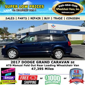 2017 Dodge Grand Caravan SE Wheelchair Van - Photo 5 - Laguna Hills, CA 92653