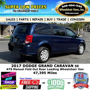 2017 Dodge Grand Caravan SE Wheelchair Van - Photo 9 - Laguna Hills, CA 92653