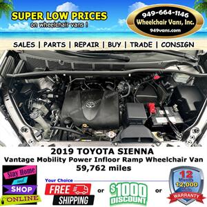 2019 Toyota Sienna Wheelchair Van   - Photo 12 - Laguna Hills, CA 92653