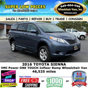 2016 Toyota Sienna Wheelchair Van   - Photo 6 - Laguna Hills, CA 92653
