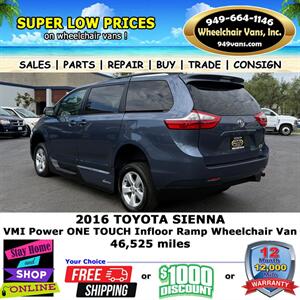 2016 Toyota Sienna Wheelchair Van   - Photo 9 - Laguna Hills, CA 92653