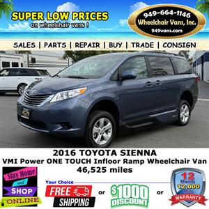 2016 Toyota Sienna Wheelchair Van   - Photo 11 - Laguna Hills, CA 92653