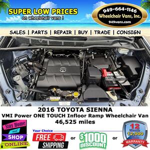 2016 Toyota Sienna Wheelchair Van   - Photo 13 - Laguna Hills, CA 92653