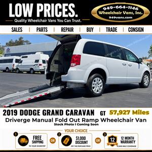 2019 Dodge Grand Caravan GT Wheelchair Van Minivan