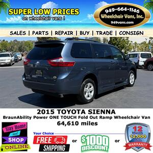 2015 Toyota Sienna Wheelchair Van - Photo 7 - Laguna Hills, CA 92653