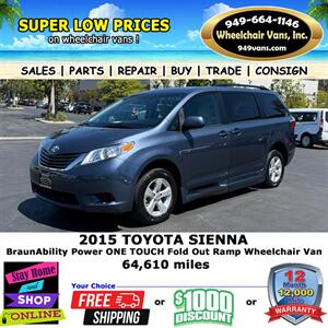 2015 Toyota Sienna Wheelchair Van - Photo 10 - Laguna Hills, CA 92653