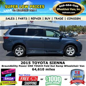2015 Toyota Sienna Wheelchair Van - Photo 6 - Laguna Hills, CA 92653