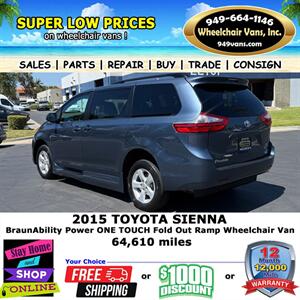 2015 Toyota Sienna Wheelchair Van - Photo 8 - Laguna Hills, CA 92653