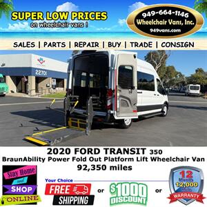 2020 Ford Transit Wheelchair Van - Photo 2 - Laguna Hills, CA 92653