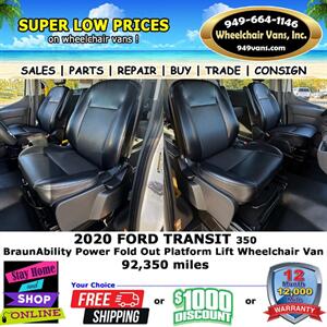 2020 Ford Transit Wheelchair Van - Photo 12 - Laguna Hills, CA 92653