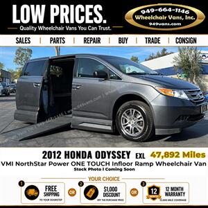 2012 Honda Odyssey EX-L Wheelchair Van   - Photo 1 - Laguna Hills, CA 92653