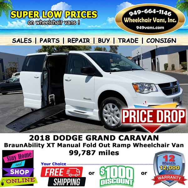 2018 Dodge Grand Caravan Wheelchair Van   - Photo 1 - Laguna Hills, CA 92653