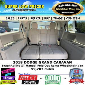 2018 Dodge Grand Caravan Wheelchair Van   - Photo 12 - Laguna Hills, CA 92653