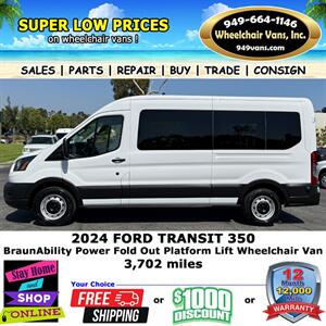 2024 Ford Transit Wheelchair Van   - Photo 11 - Laguna Hills, CA 92653