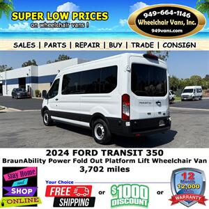 2024 Ford Transit Wheelchair Van   - Photo 10 - Laguna Hills, CA 92653