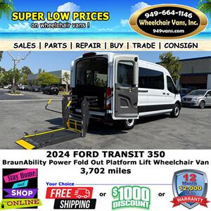 2024 Ford Transit Wheelchair Van   - Photo 2 - Laguna Hills, CA 92653