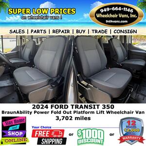 2024 Ford Transit Wheelchair Van   - Photo 13 - Laguna Hills, CA 92653