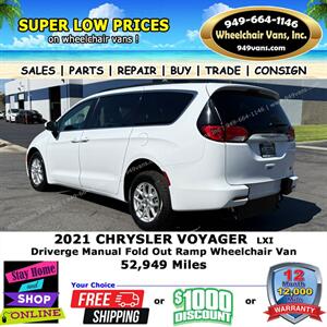 2021 Chrysler Voyager Wheelchair Van   - Photo 9 - Laguna Hills, CA 92653