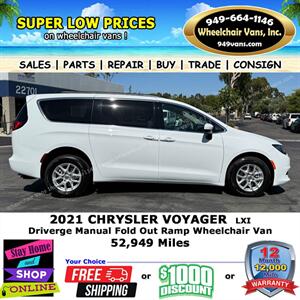 2021 Chrysler Voyager Wheelchair Van   - Photo 7 - Laguna Hills, CA 92653