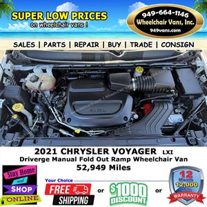 2021 Chrysler Voyager Wheelchair Van   - Photo 15 - Laguna Hills, CA 92653