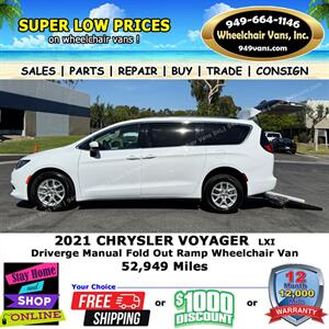 2021 Chrysler Voyager Wheelchair Van   - Photo 5 - Laguna Hills, CA 92653