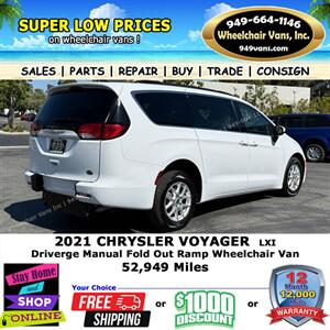 2021 Chrysler Voyager Wheelchair Van   - Photo 8 - Laguna Hills, CA 92653