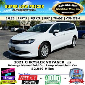 2021 Chrysler Voyager Wheelchair Van   - Photo 11 - Laguna Hills, CA 92653