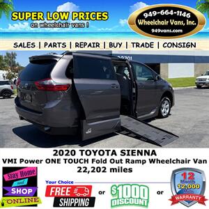 2020 Toyota Sienna Wheelchair Van   - Photo 4 - Laguna Hills, CA 92653