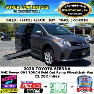 2020 Toyota Sienna Wheelchair Van   - Photo 2 - Laguna Hills, CA 92653