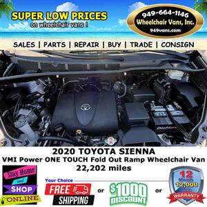2020 Toyota Sienna Wheelchair Van   - Photo 13 - Laguna Hills, CA 92653