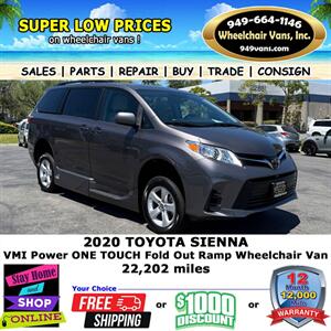 2020 Toyota Sienna Wheelchair Van   - Photo 5 - Laguna Hills, CA 92653