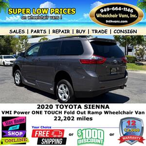 2020 Toyota Sienna Wheelchair Van   - Photo 8 - Laguna Hills, CA 92653