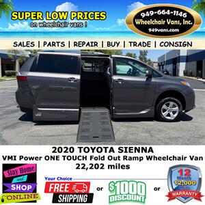2020 Toyota Sienna Wheelchair Van   - Photo 3 - Laguna Hills, CA 92653