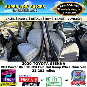 2020 Toyota Sienna Wheelchair Van   - Photo 11 - Laguna Hills, CA 92653