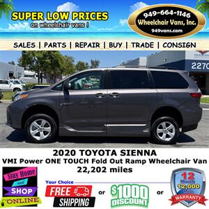 2020 Toyota Sienna Wheelchair Van   - Photo 9 - Laguna Hills, CA 92653